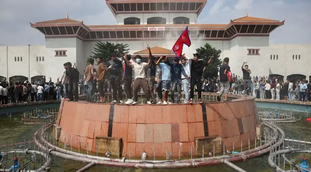 'Video thumbnail for Nepal PM resigns after violent protests over social media ban spread, Kathmandu airport closed'