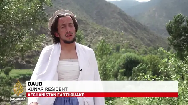 'Video thumbnail for Hope fades for finding survivors after Afghan quake kills more than 1,400'