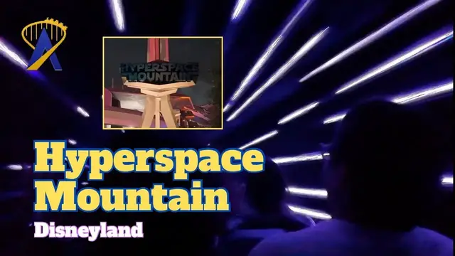 Video thumbnail for Hyperspace Mountain during Disneyland's Season of The Force