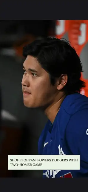 Video thumbnail for Shohei Ohtani Powers Dodgers With Two-Homer Game
