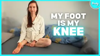 'Video thumbnail for Doctors Turned My Foot Into My Knee | BORN DIFFERENT'