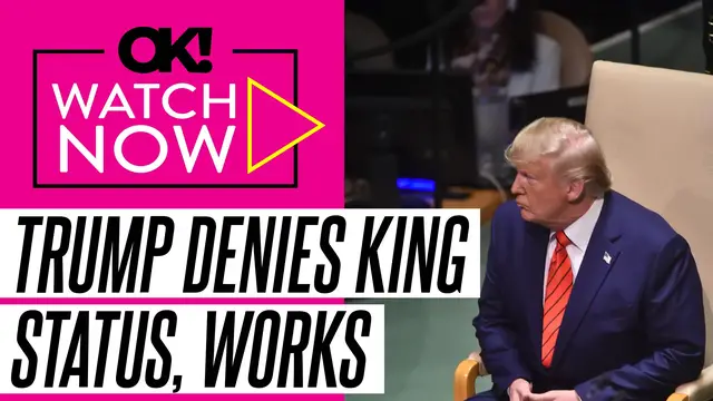 'Video thumbnail for 'I'm Not a King': Donald Trump Claims He 'Works His A-- Off' in Scathing Rant'