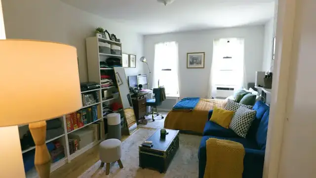 Video thumbnail for House Tour: A 290-Square-Foot NYC Studio Used IKEA to Brilliantly Solve Its Storage Struggles