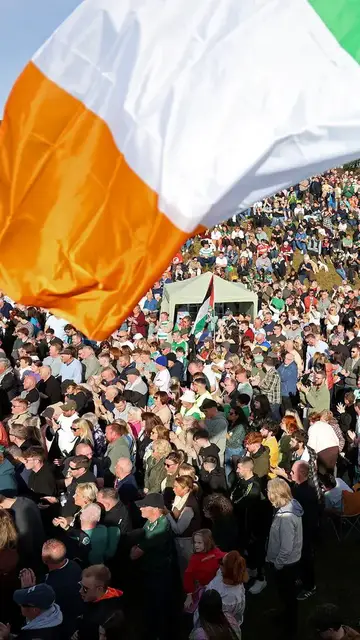 Video thumbnail for Rallies held in Northern Ireland over Protestant parade
