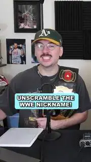 Video thumbnail for UNSCRAMBLE WRESTLING NICKNAMES!