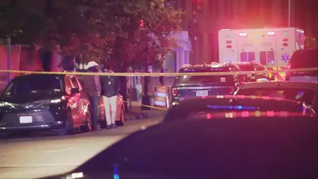 Video thumbnail for Two shot outside Jewish museum in Washington, DC: US media