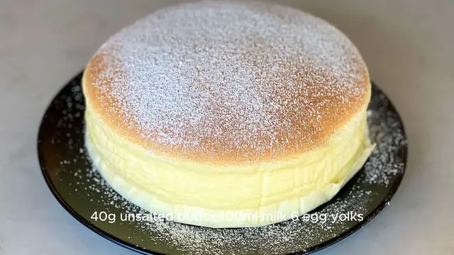 Video thumbnail for Japanese Cotton Cheesecake Recipe