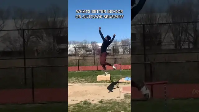 Video thumbnail for Outdoor vs. Indoor Track Season: Long Jump Comparison