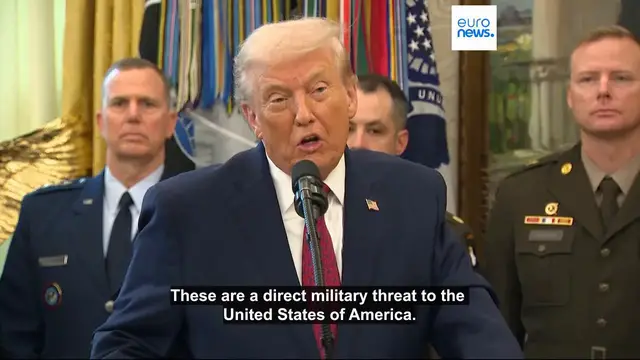 Video thumbnail for Trump designates fentanyl as weapon of mass destruction