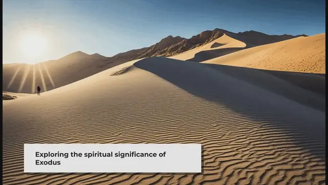 Video thumbnail for The Wilderness in Exodus