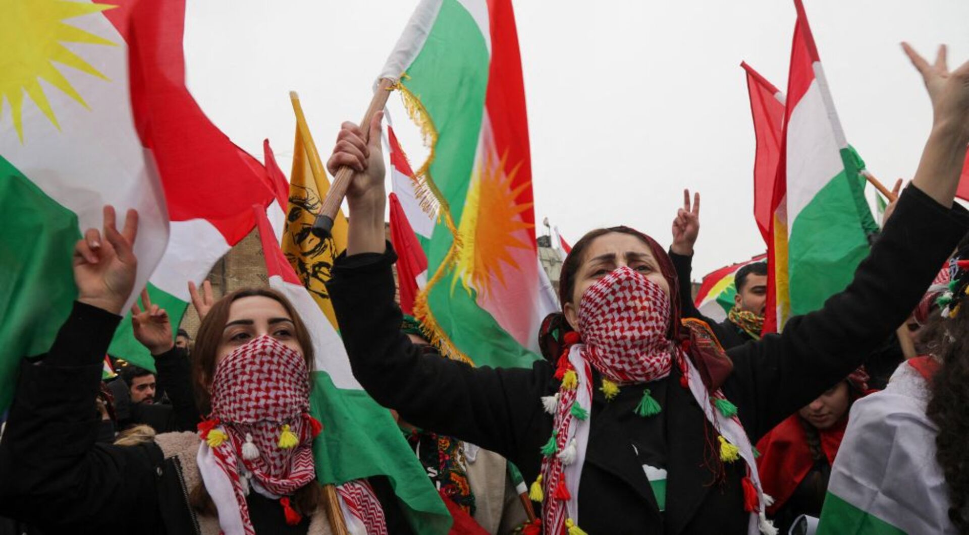 Video thumbnail for SDF losses in Syria hit close to home for Syrian Kurds living in Iraq