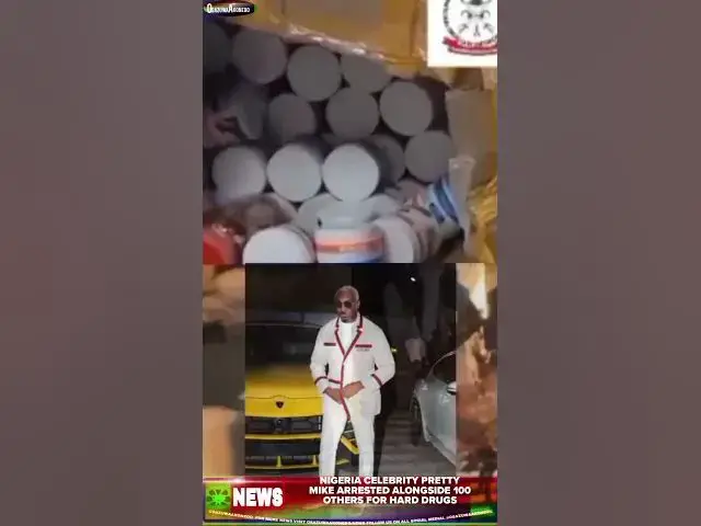 Video thumbnail for Nigeria Celebrity Pretty Mike Arrested Alongside 100 Others For Hard Drugs