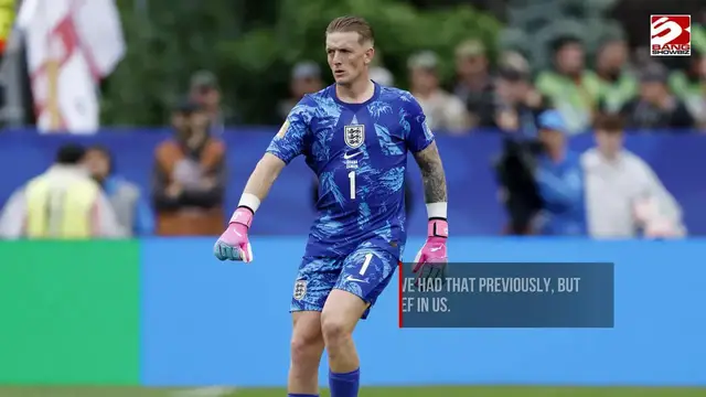 Video thumbnail for Jordan Pickford claims England players are 'ready to go to war' for Thomas Tuchel at World Cup