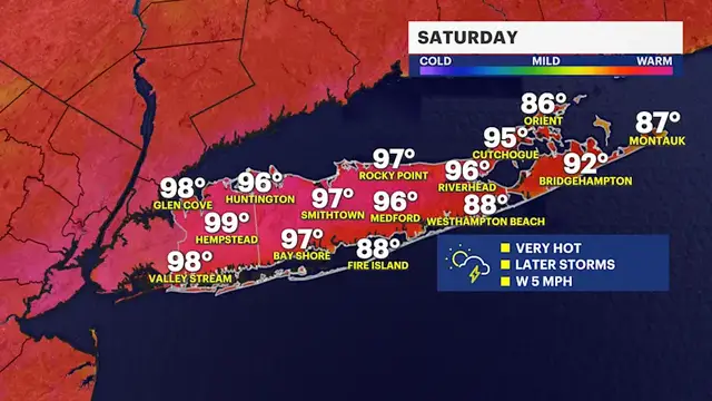Video thumbnail for DANGEROUS HEAT: Extreme temperatures continue into the holiday weekend