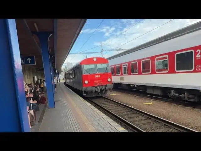 Video thumbnail for Vienna to Budapest Train First Class (Layover in Bratislava, Slovakia)