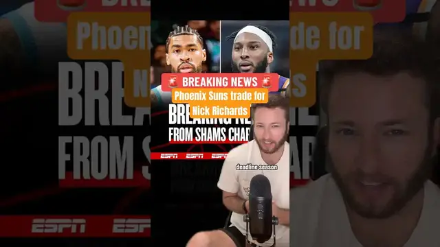 Video thumbnail for Suns TRADE for Nick Richards!