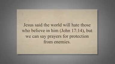 'Video thumbnail for 15 Powerful Prayers for Protection From Enemies'