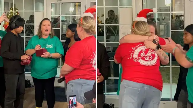 Video thumbnail for Single Mom Who Never Complained About Car Troubles Gets Surprised With New Ride From Bosses For Christmas
