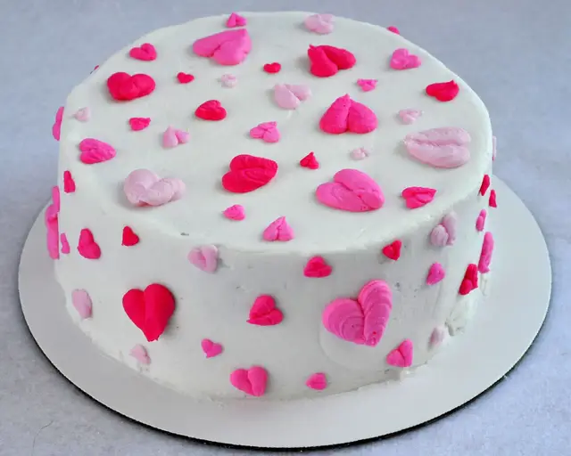 Video thumbnail for Stunning Red & White Valentine’s Cake!