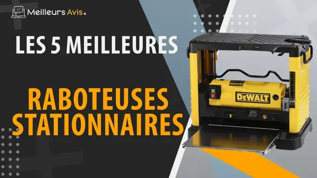 Video thumbnail for ⭐️ MEILLEURE RABOTEUSE STATIONNAIRE - Avis & Guide d'achat (Comparatif 2022)
