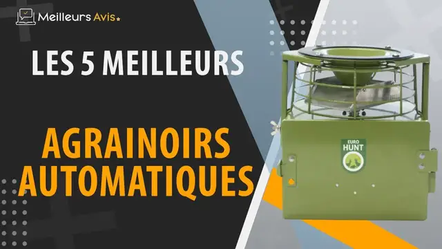Video thumbnail for ⭐️ MEILLEUR AGRAINOIR AUTOMATIQUE - Comparatif 2023