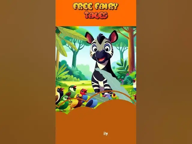 'Video thumbnail for Olivia the friendly okapi - Fairy Tale'