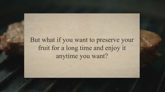 Video thumbnail for How to Freeze Dry Fruit and Keep It Nutritious and Tasty