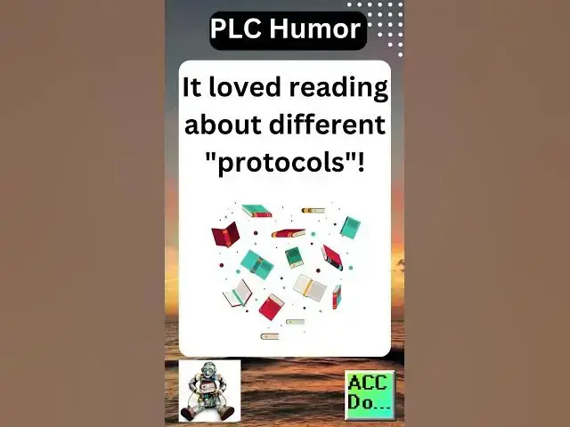 Video thumbnail for PLC humor start a book club...