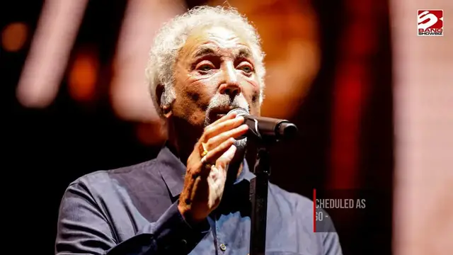 Video thumbnail for Tom Jones delays two shows after being struck by a ‘bad case of flu’