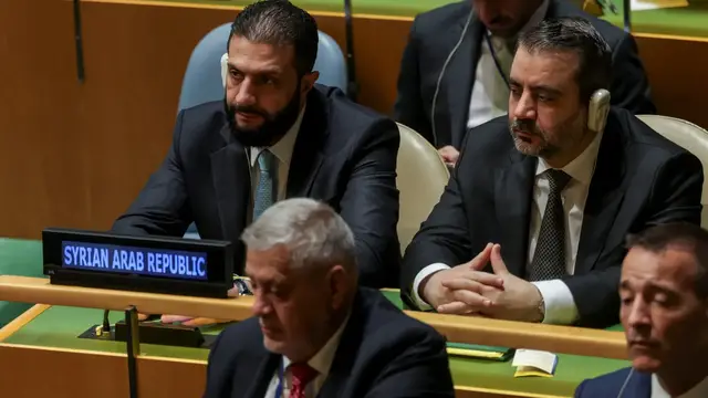 'Video thumbnail for Al-Sharaa knows domestic agenda rests on international legitimacy: Analysis'