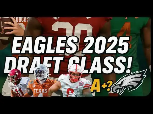 'Video thumbnail for lord brunson: eagles nfl draft analysis: grade a repeat success?'