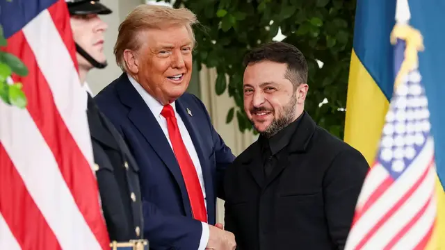 'Video thumbnail for Russia a ‘paper tiger’: How Trump changed his position on Ukraine, NATO'
