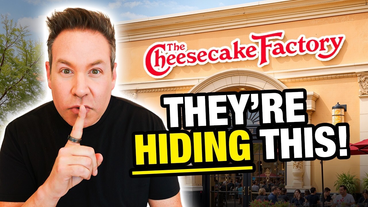 Video thumbnail for Cheesecake Factory Is Using THIS to Make You Spend More