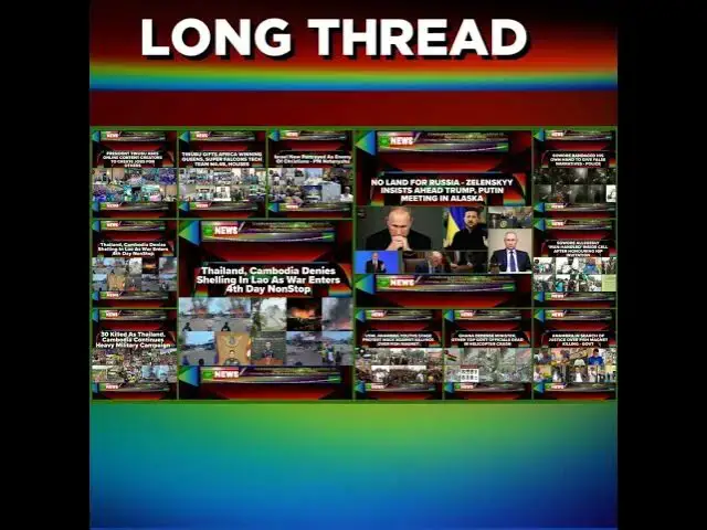 Video thumbnail for Long Thread @12pm 10-8 Part 1