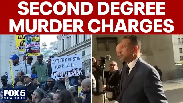 Video thumbnail for Ex-NYPD detective indicted on second degree murder connected to GWB shooting