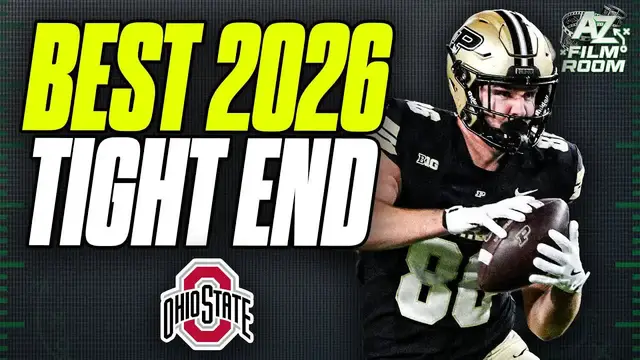 'Video thumbnail for a to z sports film room: max klare's nfl potential and zach ertz comparison'