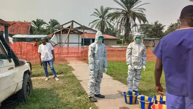 'Video thumbnail for Ebola cases decline in DR Congo, but vigilance needed'