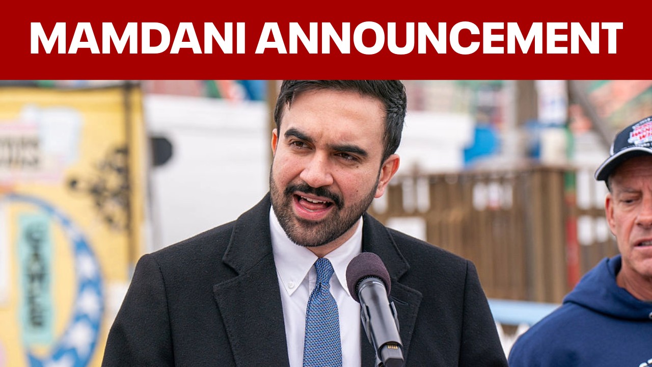 Video thumbnail for Mamdani makes child care announcement in NYC: FULL VIDEO