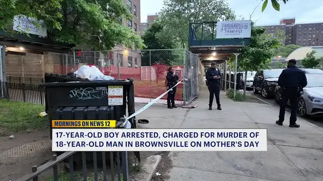 Video thumbnail for Teen arrested for fatal Mother’s Day shooting in Brownsville