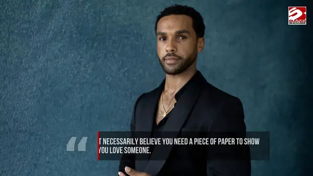 Video thumbnail for Lucien Laviscount 'doesn't necessarily' believe in marriage