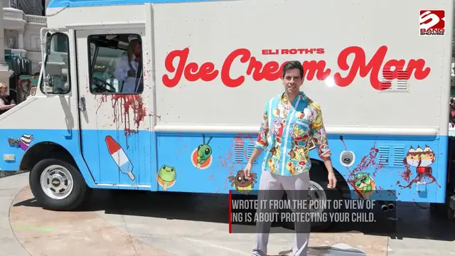 Video thumbnail for Becoming a father changed Eli Roth’s approach to Ice Cream Man