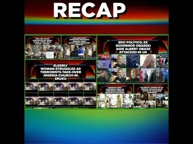 Video thumbnail for NewsRecap @4pm 19-11