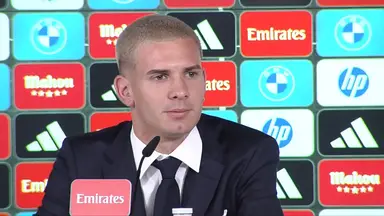 'Video thumbnail for 'My dream was to play for Real' - Argentine sensation Mastantuono on joining Madrid'