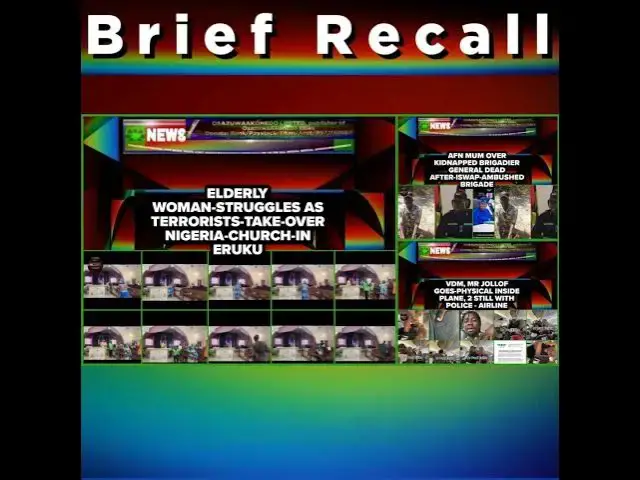 Video thumbnail for NewsBriefRecall @2pm 19-11