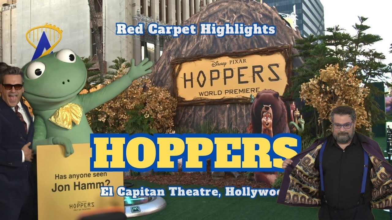 Video thumbnail for Hoppers Movie Red Carpet Premiere Highlights - Hollywood, California