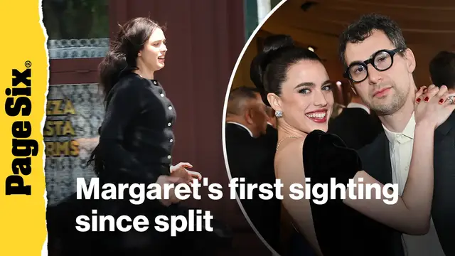Video thumbnail for Margaret Qualley breaks cover after Jack Antonoff split news
