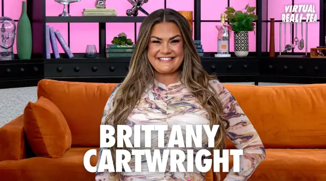 'Video thumbnail for Brittany Cartwright gets real with 'Virtual Reali-Tea' about 'Special Forces' exit, new beau'