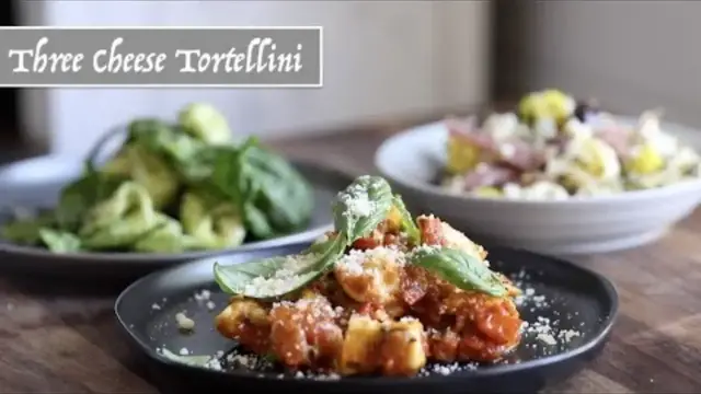 'Video thumbnail for Three Cheese Tortellini'