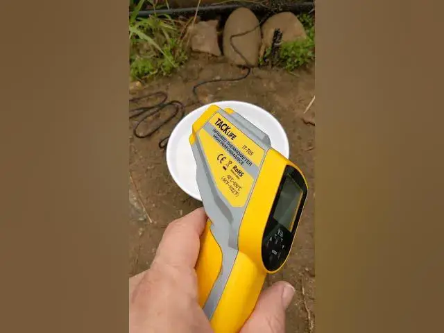 Video thumbnail for Checking Accuracy of Infrared (IR) Temperature Device #shorts