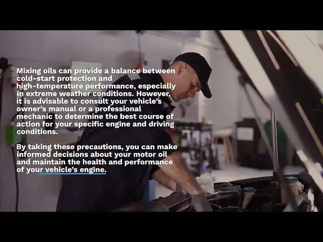 'Video thumbnail for Mixing 0W 20 and 5W 30 Oils?'